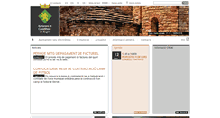 Desktop Screenshot of castellnoudebages.cat